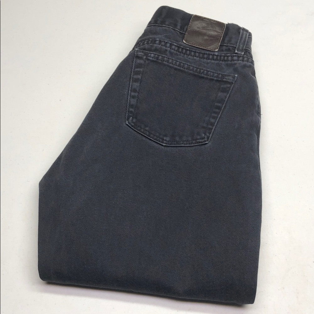 GAP BLACKWASH BUTTONFLY BOOTCUT JEANS 10/30x31 MADE IN CANADA 🇨🇦